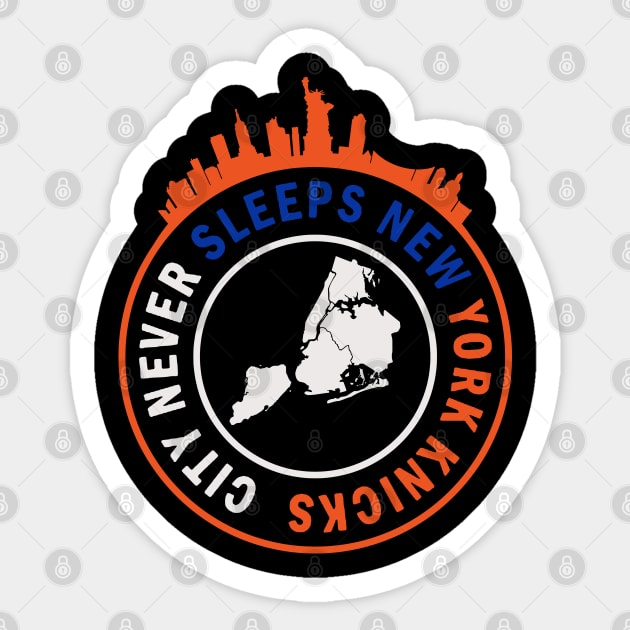 NYK City Never Sleeps Sticker by slawisa